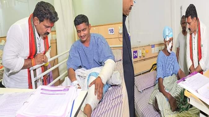 बीजापुर मुठभेड़ में घायल जवानों से मिले उपमुख्यमंत्री विजय शर्मा, कहा- ‘आपकी वीरता से नक्सलवाद कमजोर हुआ है’, अस्पताल पहुंचकर जाना हाल, बेहतर इलाज के दिए निर्देश