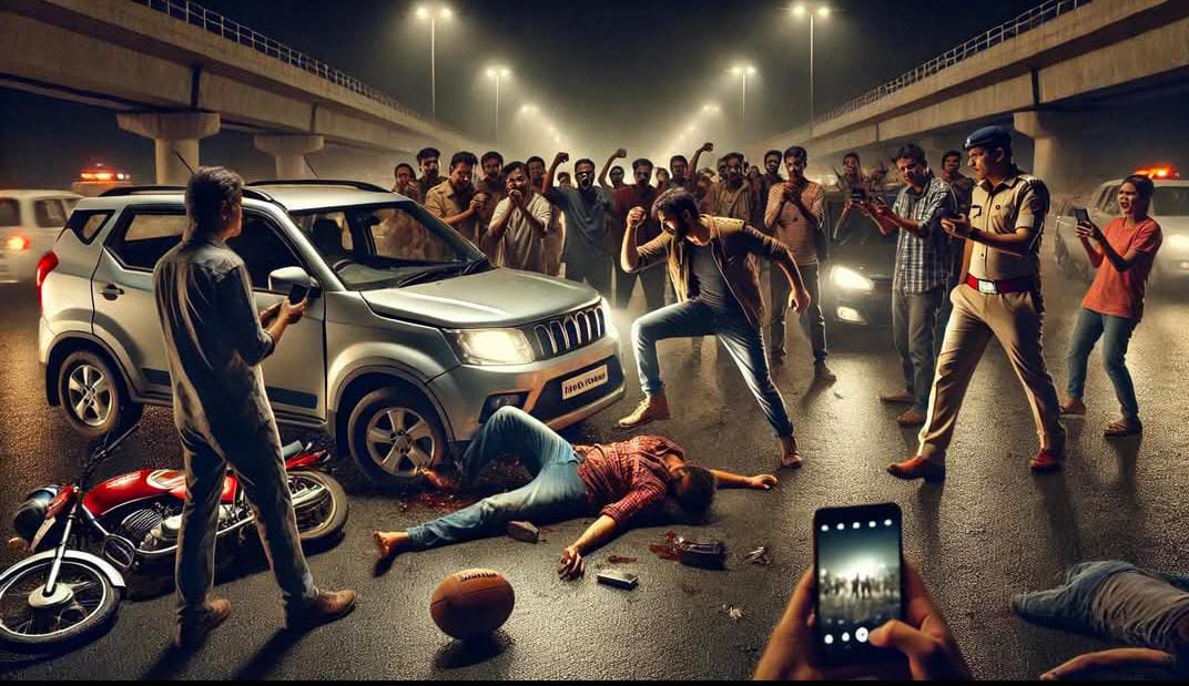 अंबिकापुर: सड़क हादसा या दरिंदगी? लहूलुहान इंसान, तमाशबीन भीड़ और बेबस कानून!