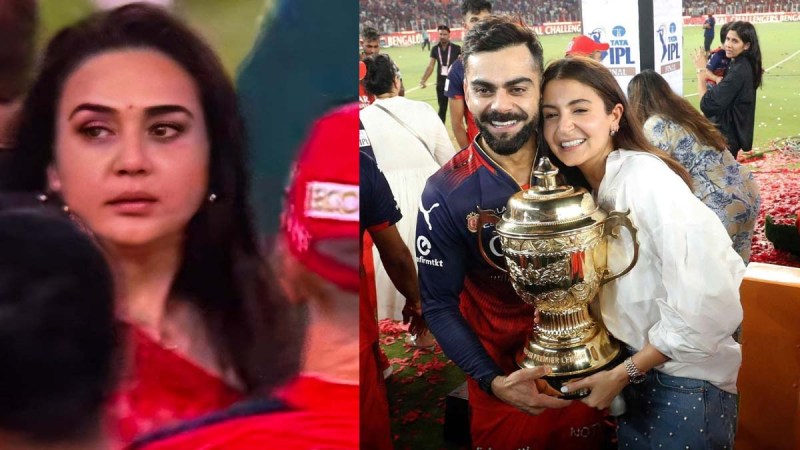 आईपीएल 2025 : आरसीबी की ऐतिहासिक जीत के बाद विराट-अनुष्का का भावुक मिलन, प्रीति जिंटा दिखीं मायूस