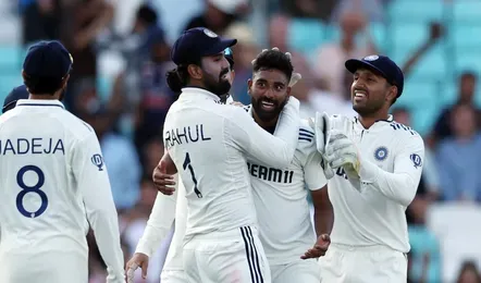 भारत ने रोमांचक मुकाबले में इंग्लैंड को 6 रन से हराया, टेस्ट सीरीज 2-2 से ड्रॉ