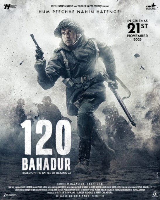 Film 120 Bahadur : फरहान अख्तर ने ‘आप की अदालत’ में बताया – ये फिल्म किसी एक हीरो की नहीं, 120 वीरों की कहानी है