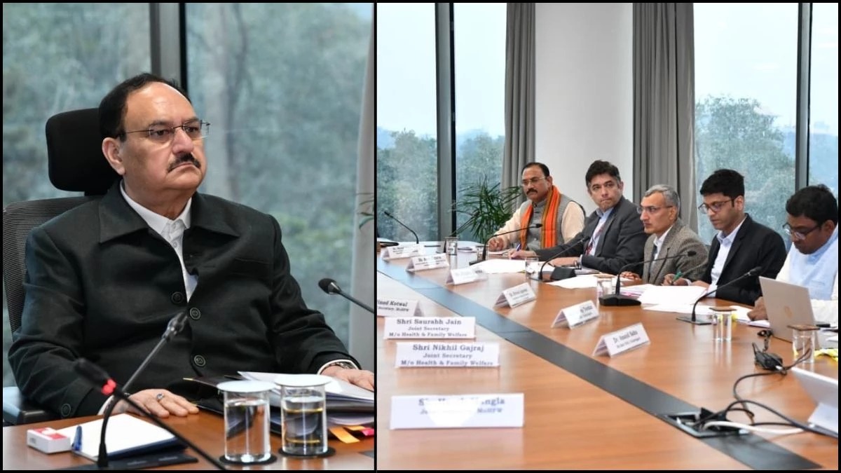 टीबी मुक्त छत्तीसगढ़ मिशन : जे.पी. नड्डा ने की स्वास्थ्य समीक्षा, बोले- अंतिम व्यक्ति तक पहुंचे इलाज, अभियान चलेगा मिशन मोड में