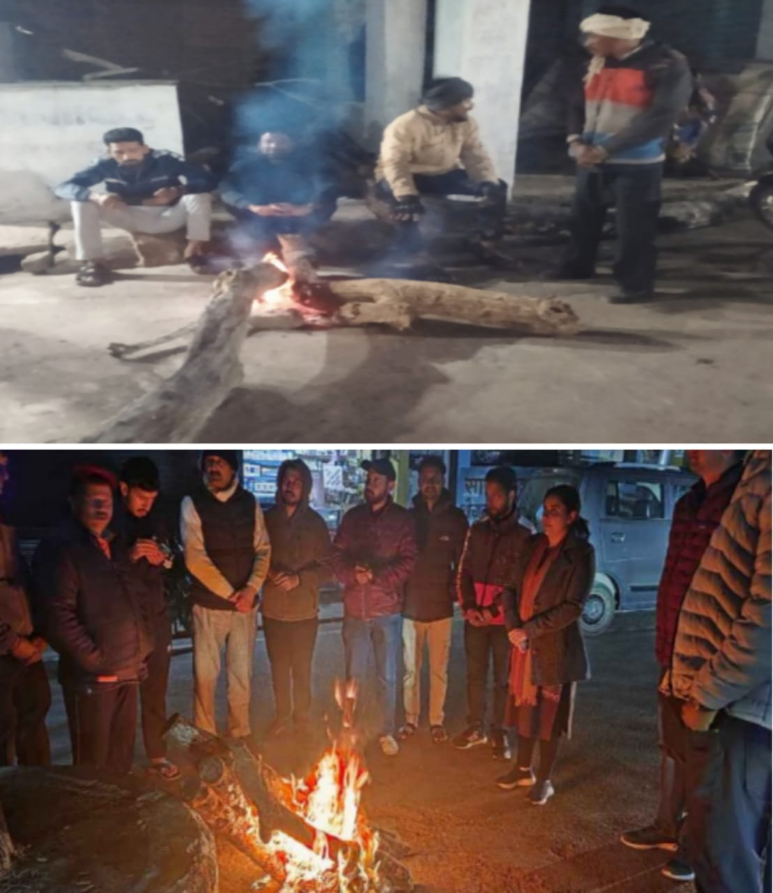 Korba Sheetlahar : पाली में कड़ाके की ठंड के बीच सद्भाव पत्रकार संघ ने चौक-चौराहों पर अलाव जलाकर लोगों को दी राहत