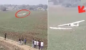 प्रयागराज में हुआ हादसा इंजन फेल होने की वजह से विमान हुआ क्रैश