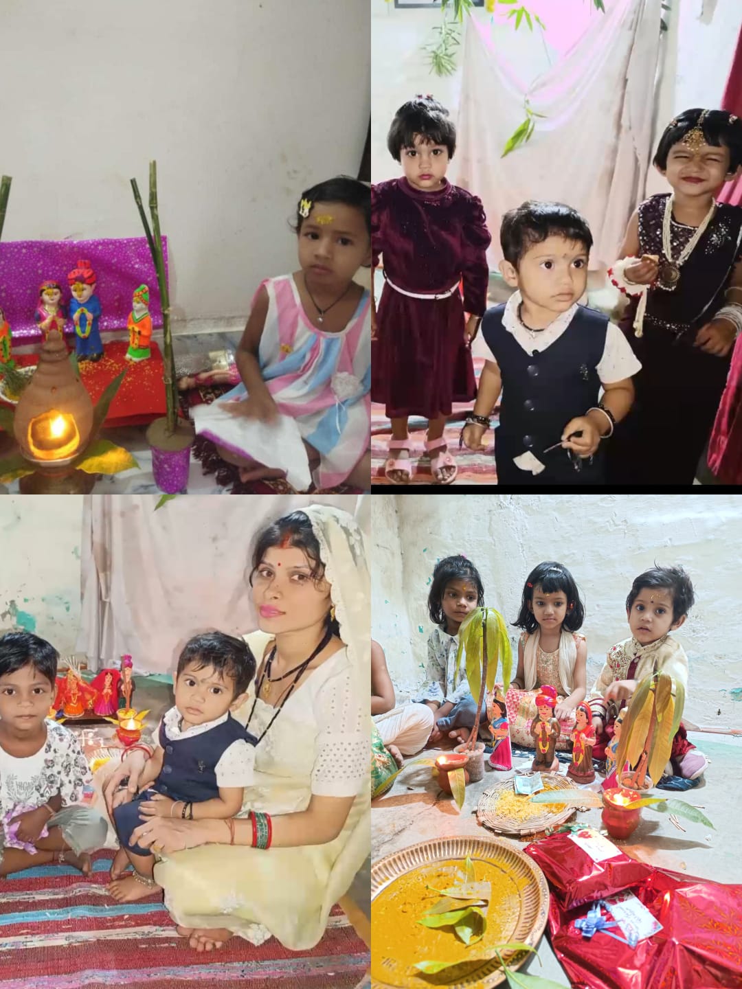 “अक्षय तृतीया पर नन्हे कदमों ने सजाई परंपरा की बारात: बच्चों ने धूमधाम से रचाई गुड्डा-गुड़िया की भव्य शादी”