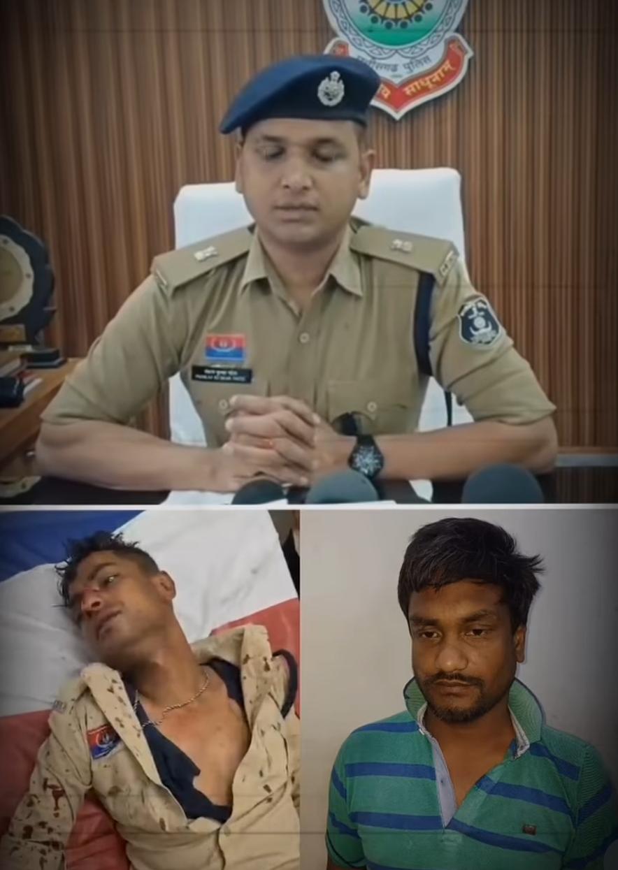 कानून व्यवस्था संभालने पहुंचे डायल-112 जवान पर जानलेवा हमला, आरोपी गिरफ्तार