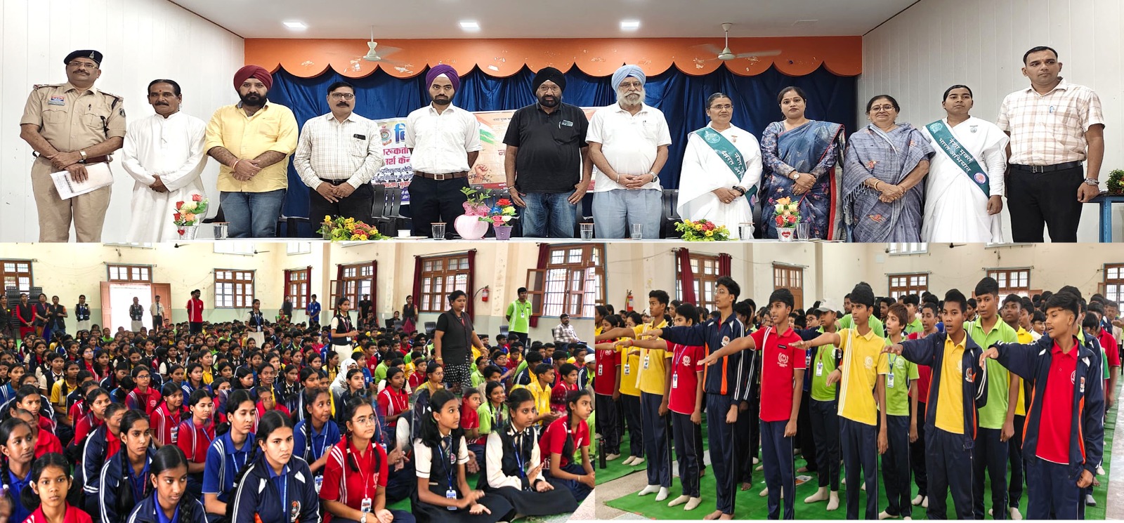 दशमेश पब्लिक स्कूल में गूंजी नशामुक्ति की हुंकार, साइबर अपराध और सड़क सुरक्षा को लेकर छात्रों को किया जागरूक