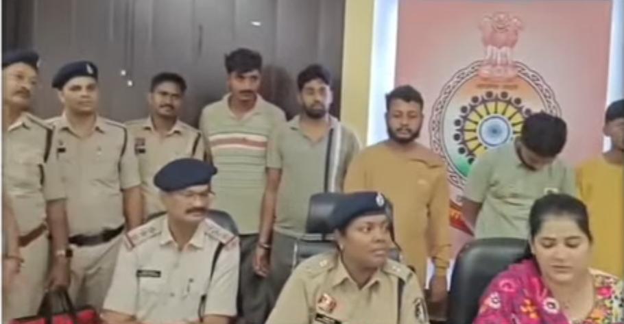 पिस्टल के दम पर लूट और नकबजनी करने वाले गिरोह का पर्दाफाश, मास्टरमाइंड समेत 6 आरोपी गिरफ्तार